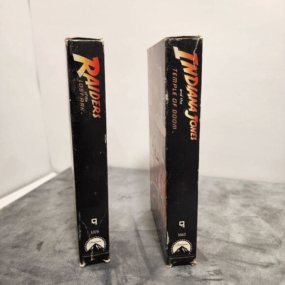 Indiana Jones VHS - Temple of Doom 1984 & Raiders of the lost Ark 1981 - Picture 2 of 5